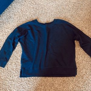 Cropped sweatshirt